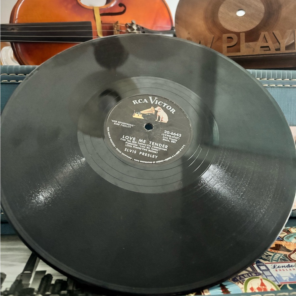 Elvis Presley's "Love Me Tender"  by RCA Victor in 1956. Excellent condition!